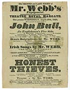 Theatre Royal Poster 1823 | Margate History